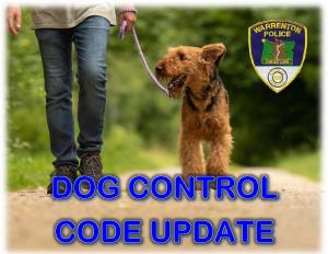 Dog Control Update Image